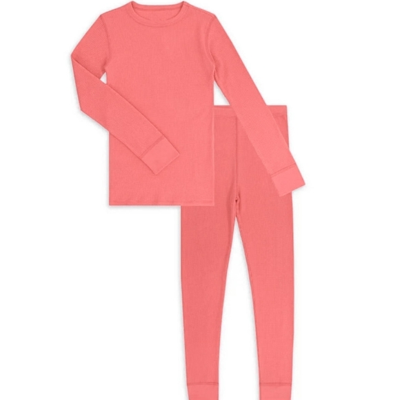 New Chilis Thermal Crewneck Women's Pajama Set - Picture 1 of 5